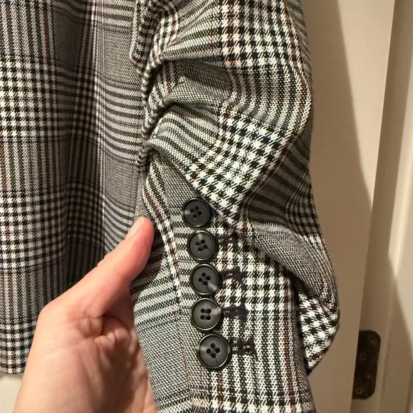 1. State Black and White Plaid Blazer from Nordstrom - Picture 6 of 7
